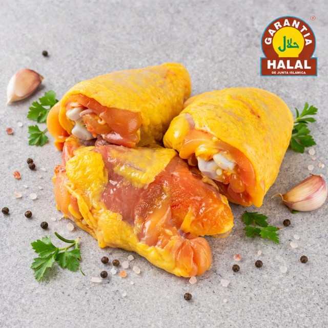 Contramuslo de Pollo Amarillo Halal